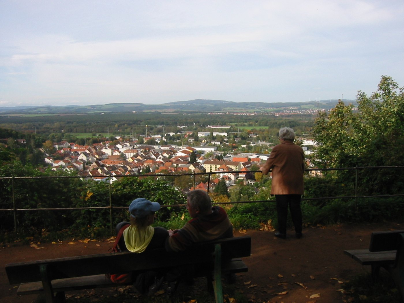 Landstuhl, Blick von der Burg panoramio