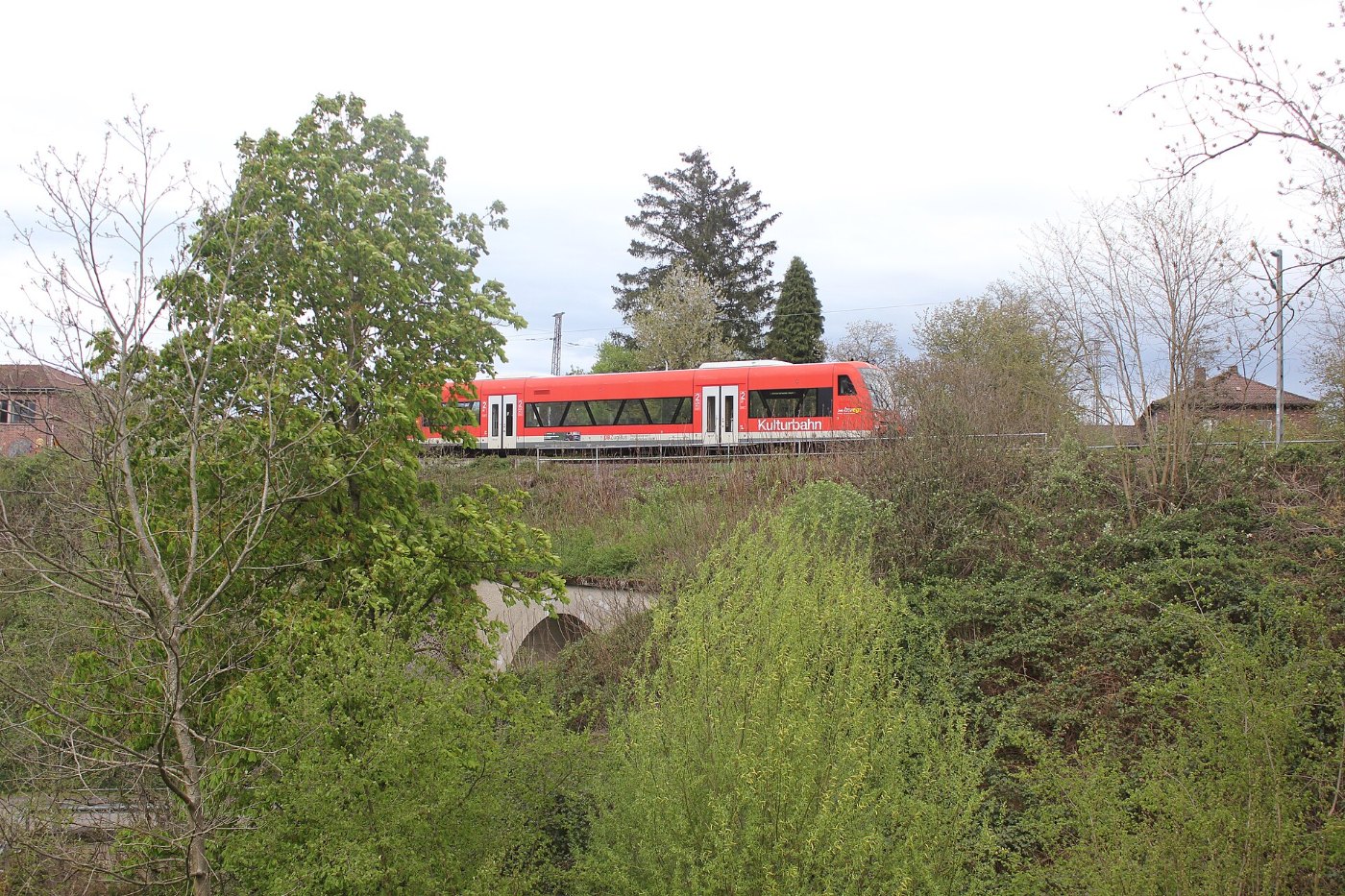 Klosterstadt Express (RB 72) auf Mühlacker Kurve