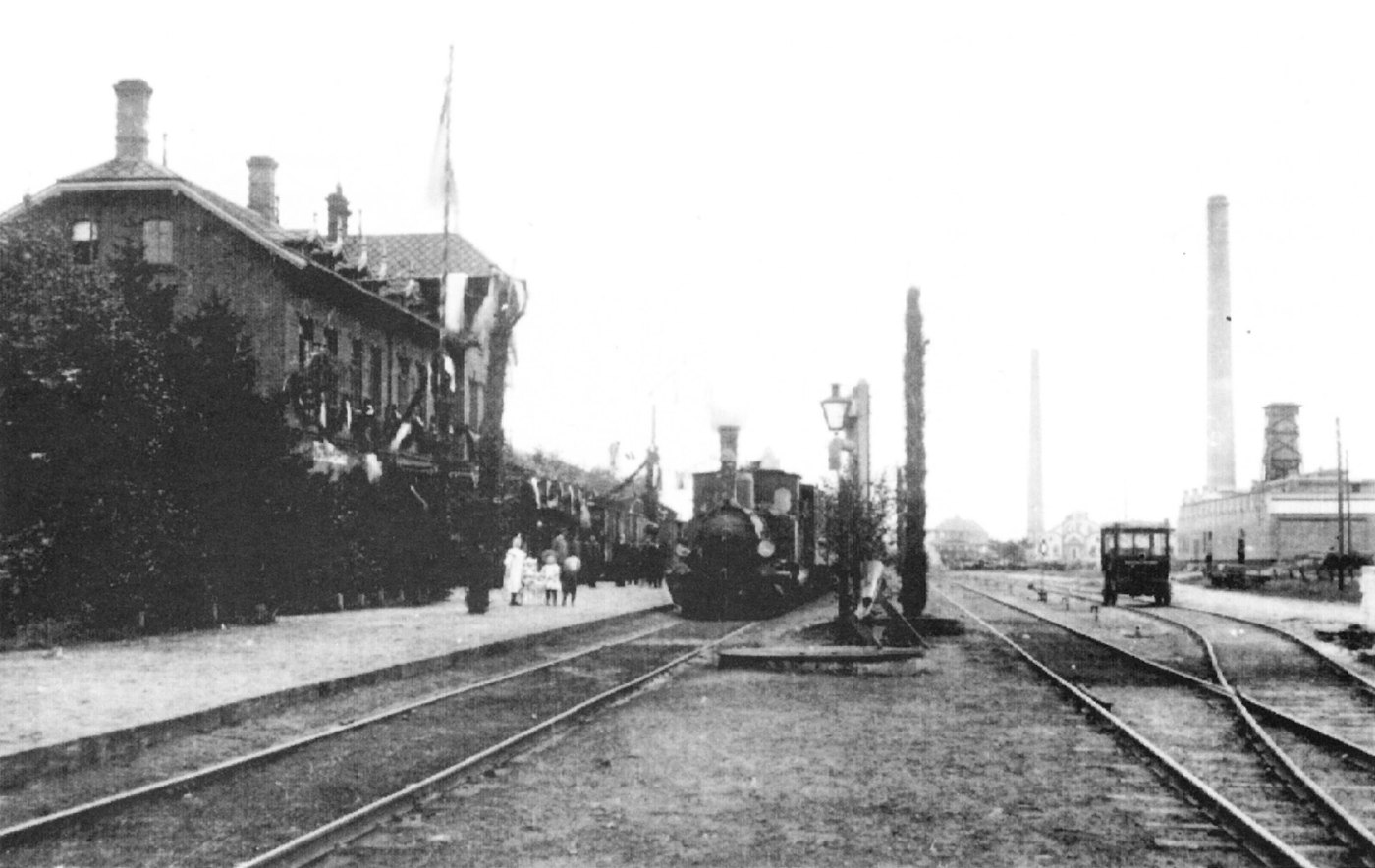 Streckeneroeffnung neuenhaus coevorden nordhorn 1910