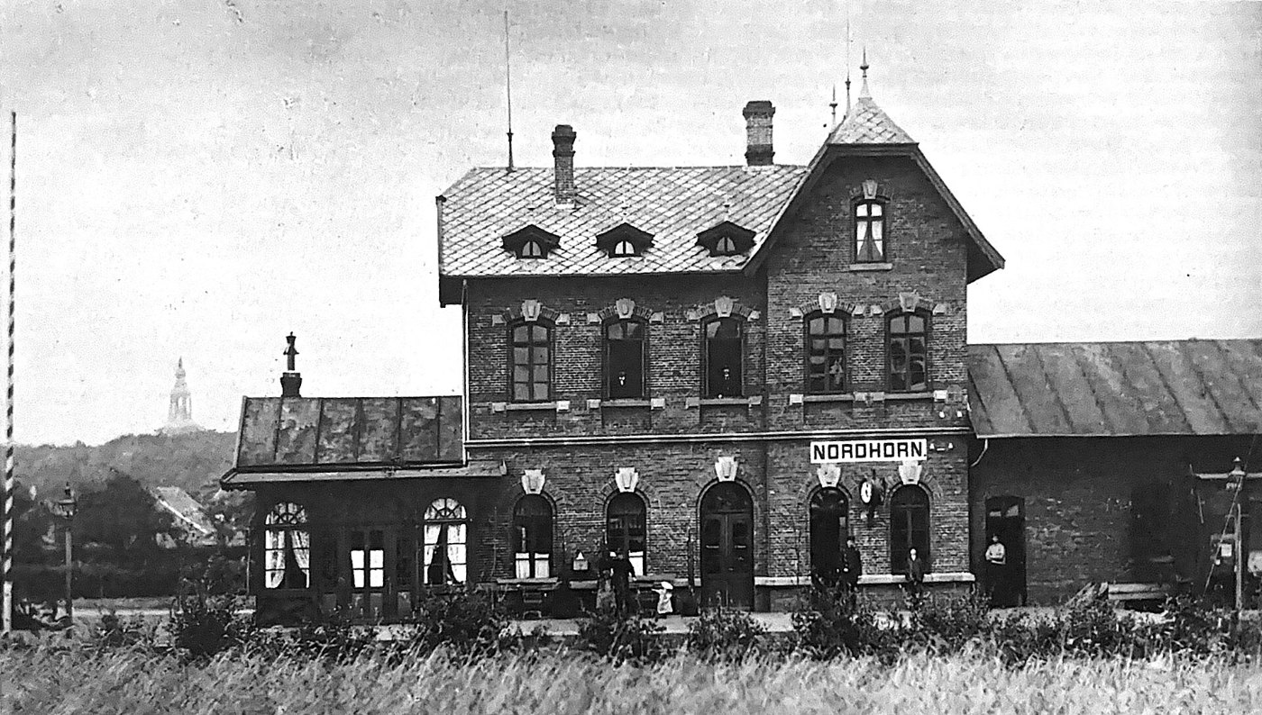 Bahnhof Nordhorn um 1900