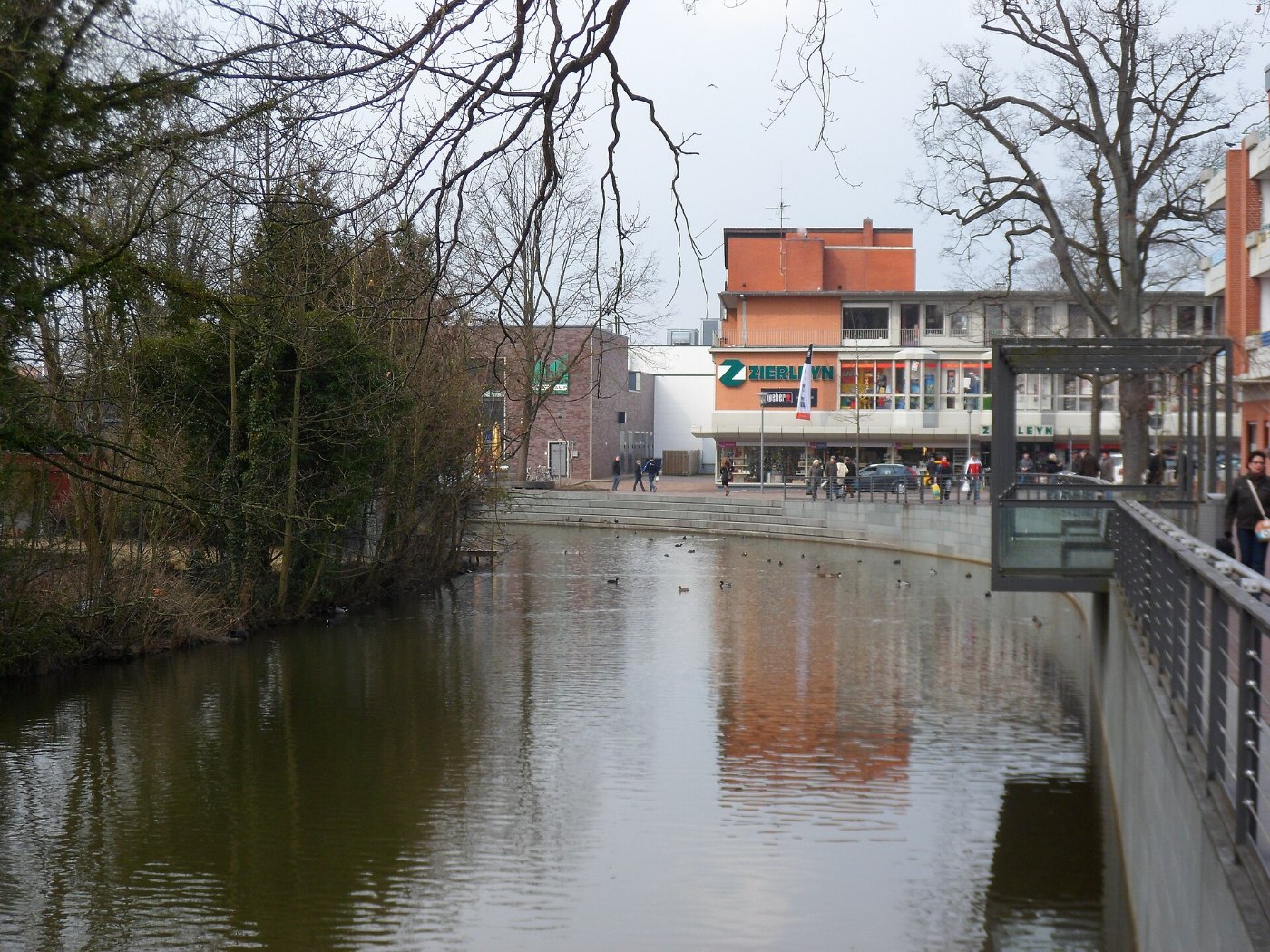 Nordhorn Vechte unweit Marktplatz
