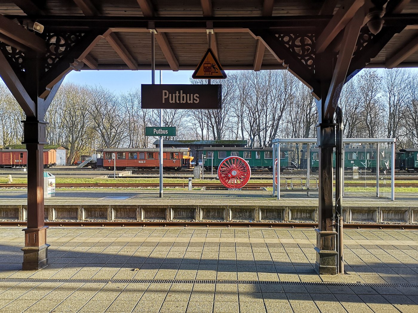 Bahnhof Putbus Dezember 2019