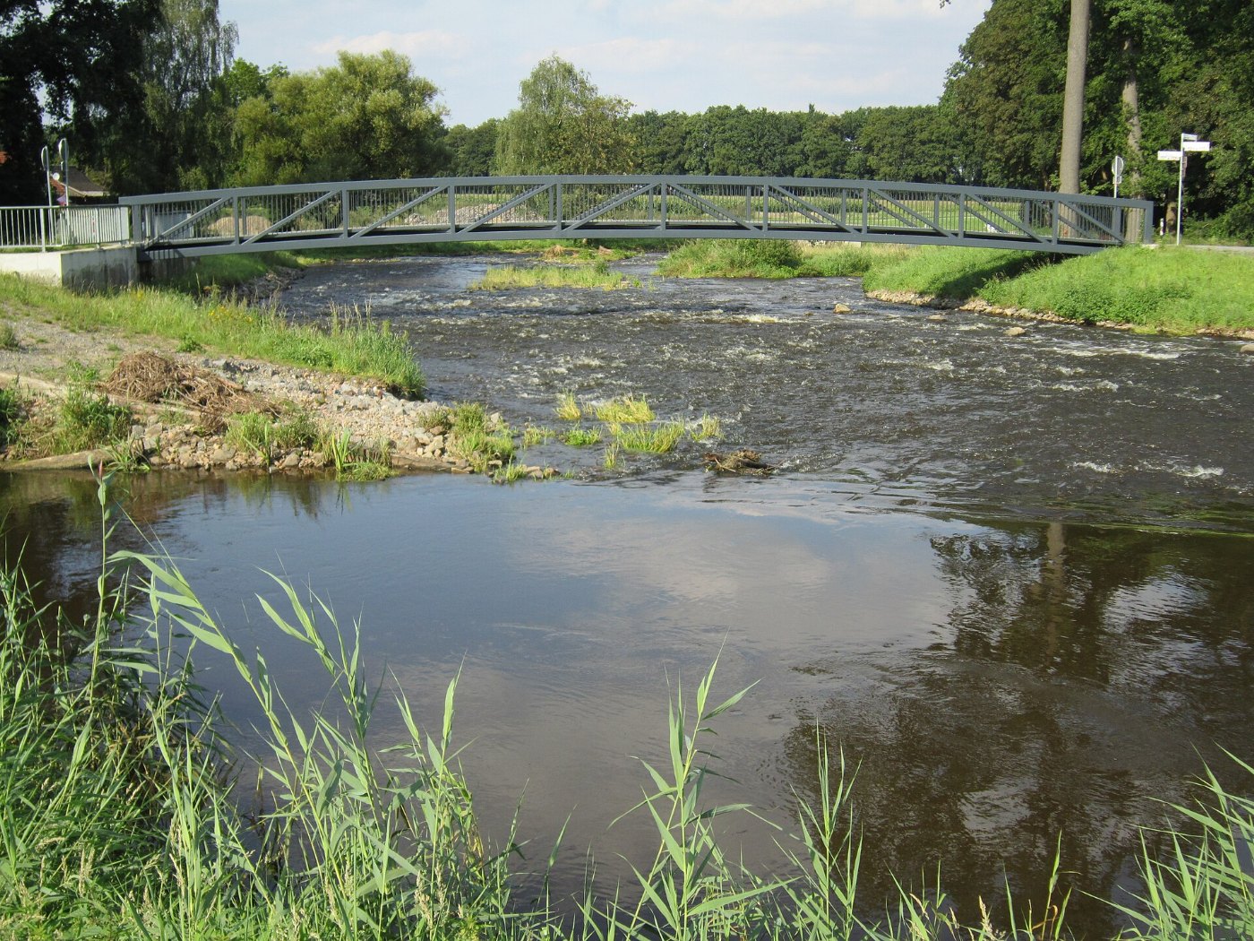 Quakenbrück Haseteilung