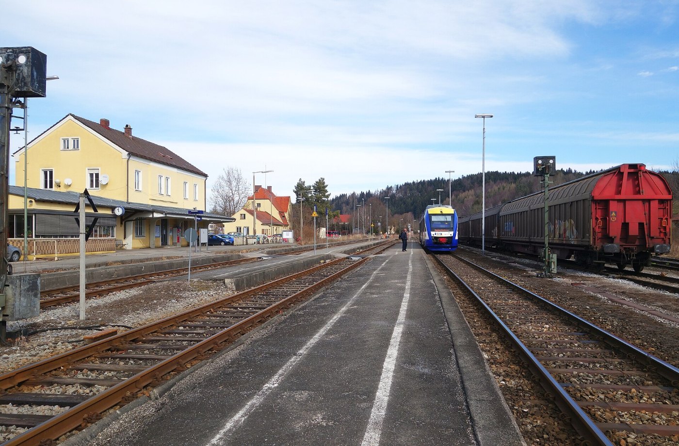 Bahnhof Schongau Gleisanlagen 3