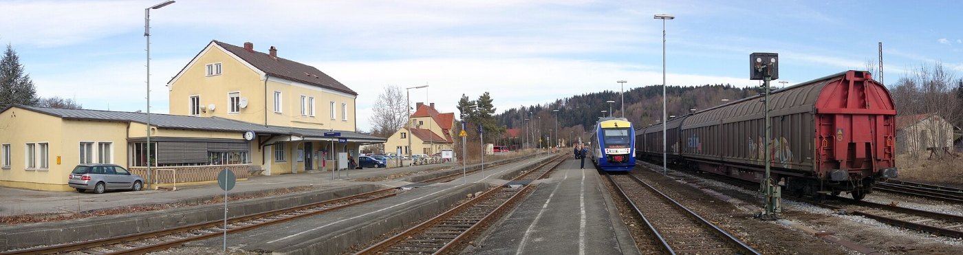 Bahnhof Schongau Gleisanlagen 1
