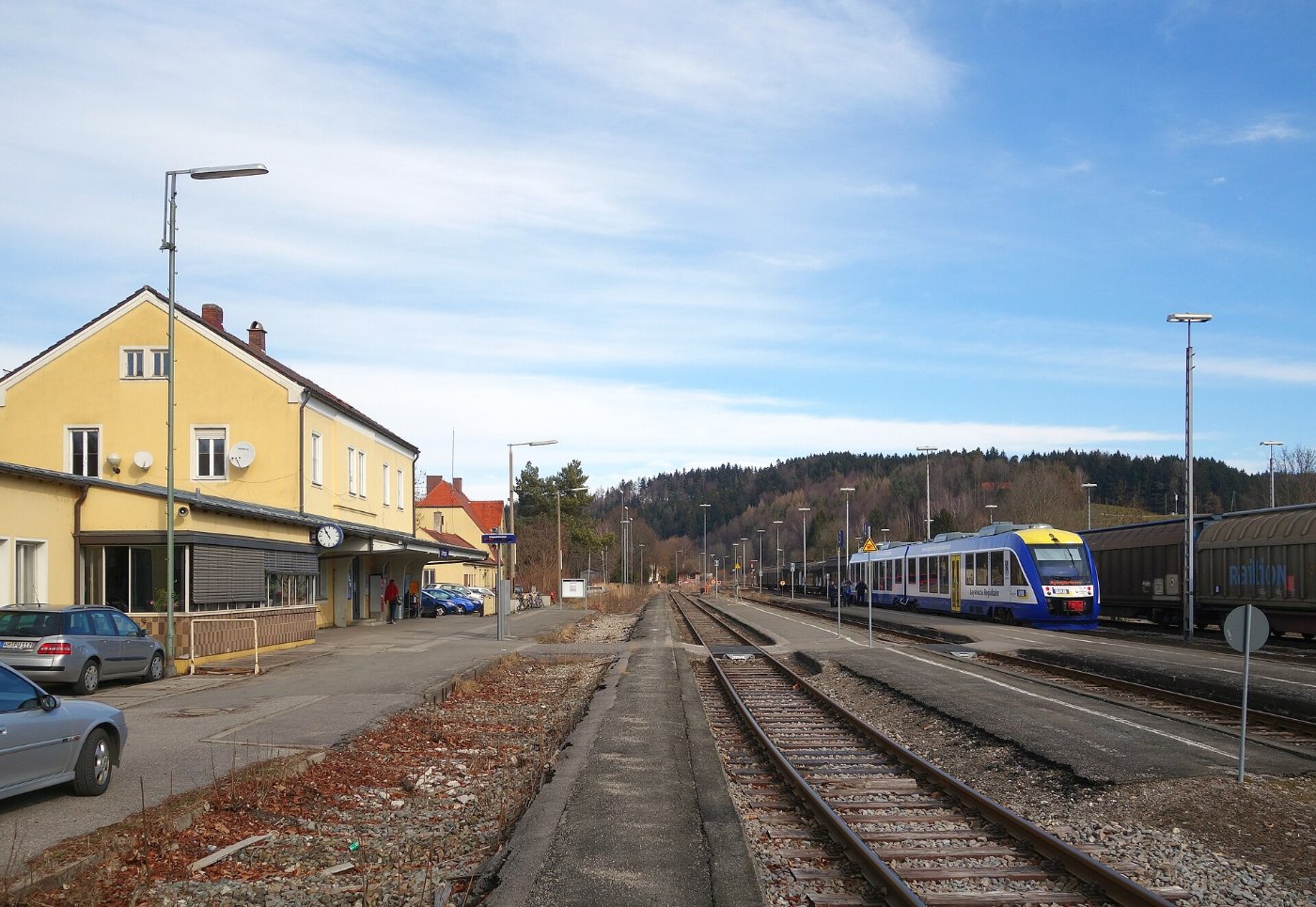 Bahnhof Schongau Gleisanlagen 2