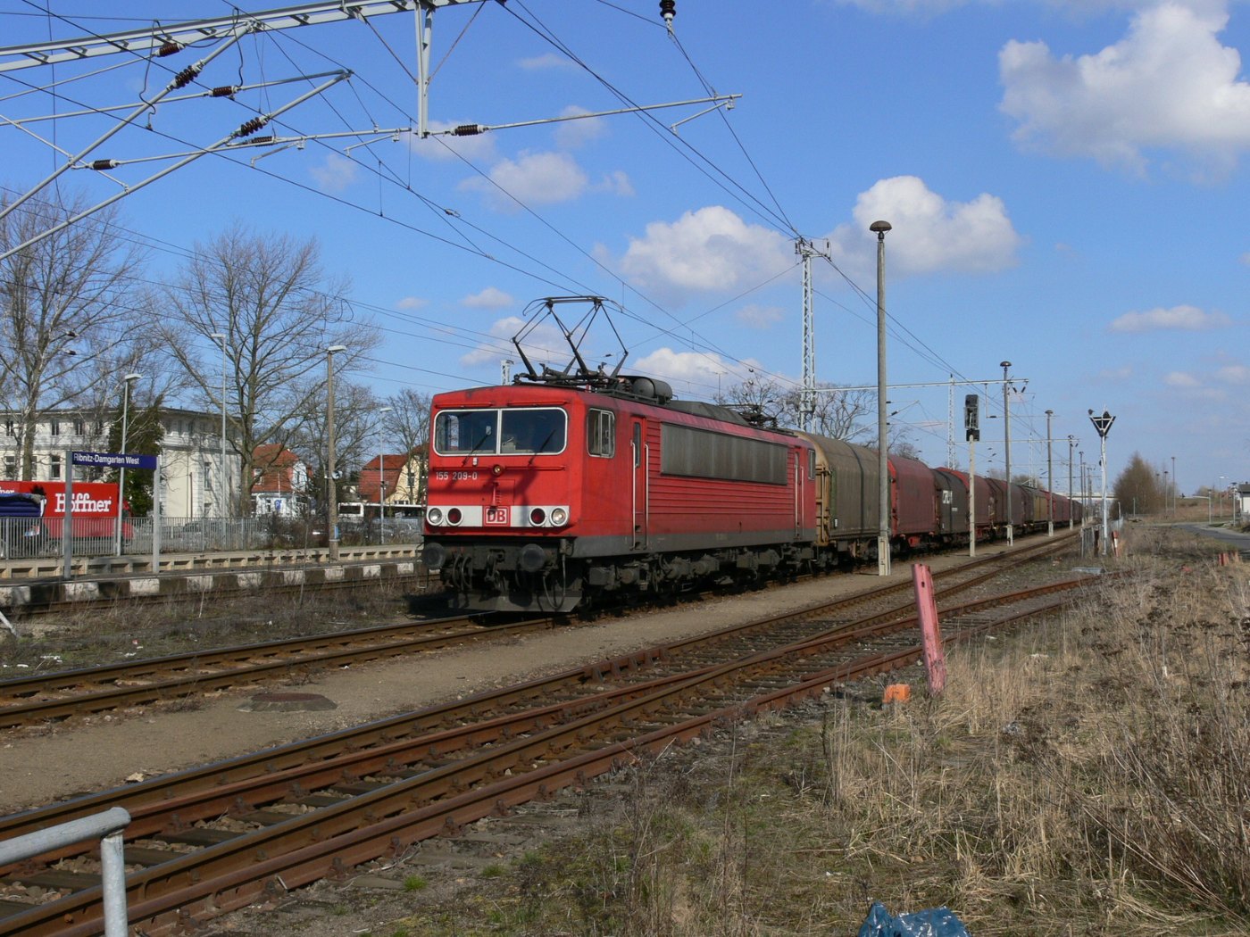 Zug bhf ribnitz