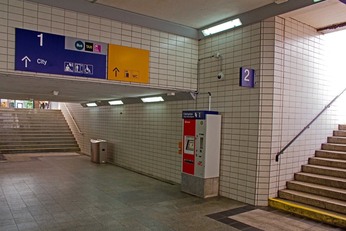 Recklinghausen Hauptbahnhof Tunnel