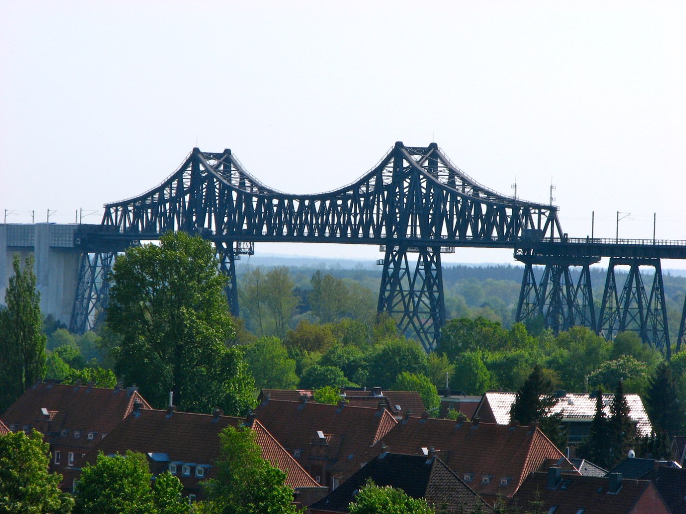 Die Schleife der Rendsburger Hochbrücke
