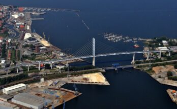 Stralsund, Rügenbrücke (2011 05 21)