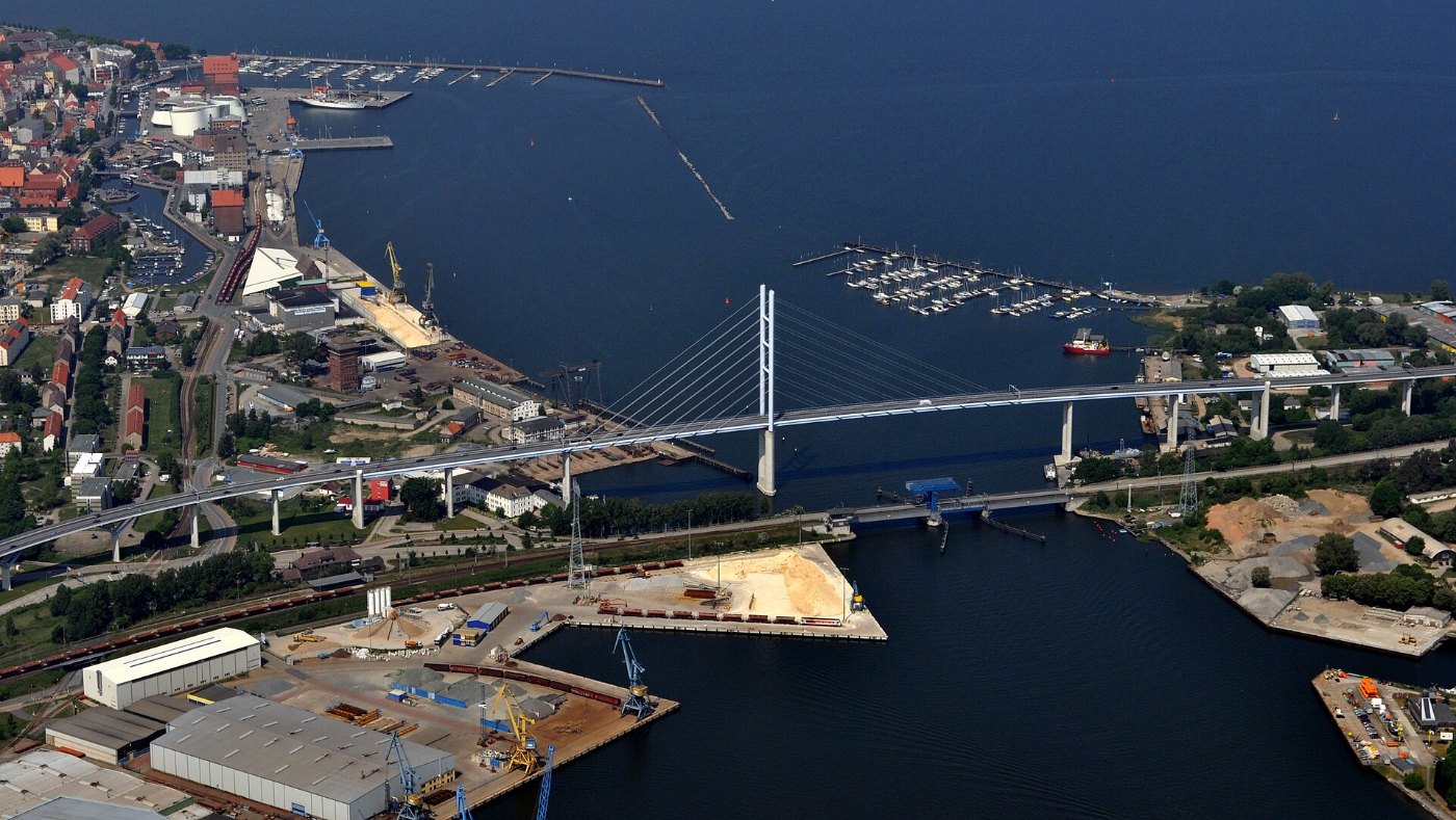 Stralsund, Rügenbrücke (2011 05 21)
