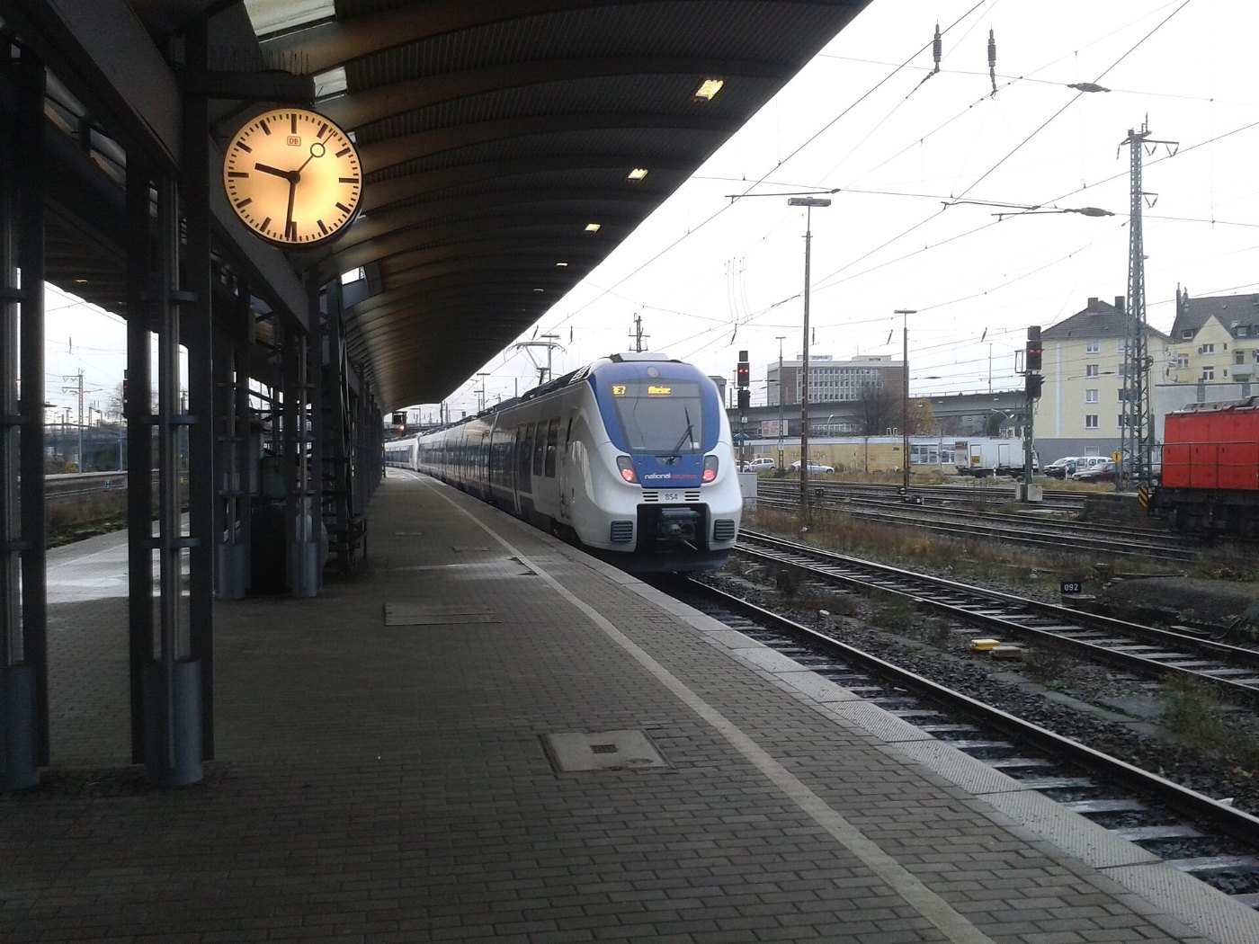 NX RE7 in Hagen Hbf