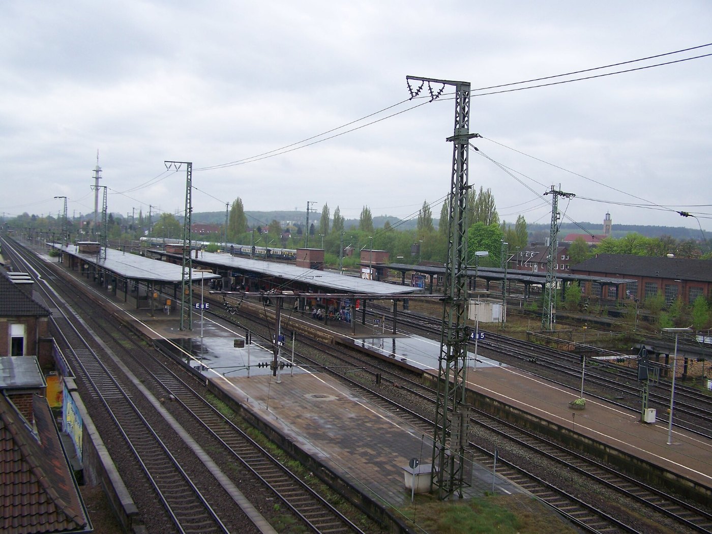 Bahnhsteige Rheine