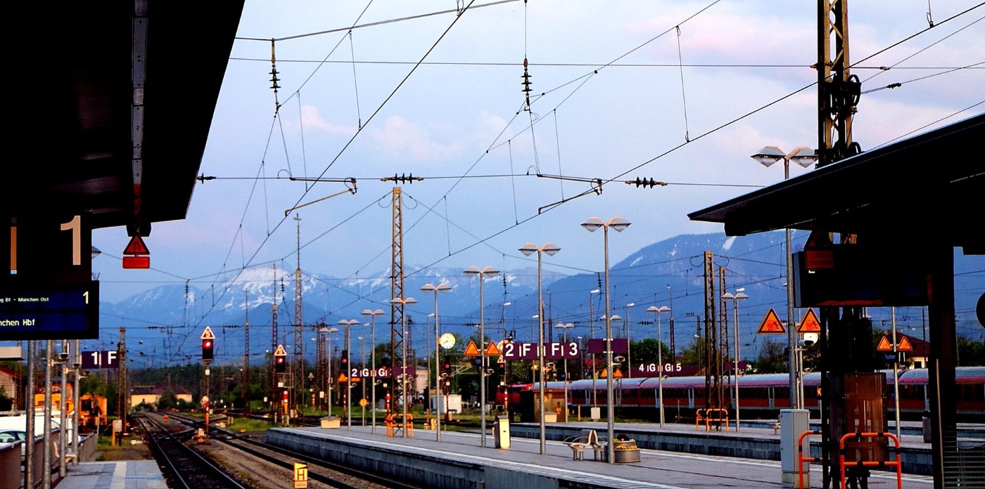 Bahnhof Rosenheim Gleise