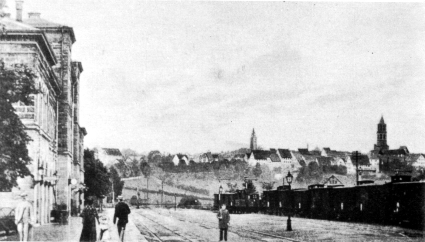 Bahnhof Rottweil um 1900