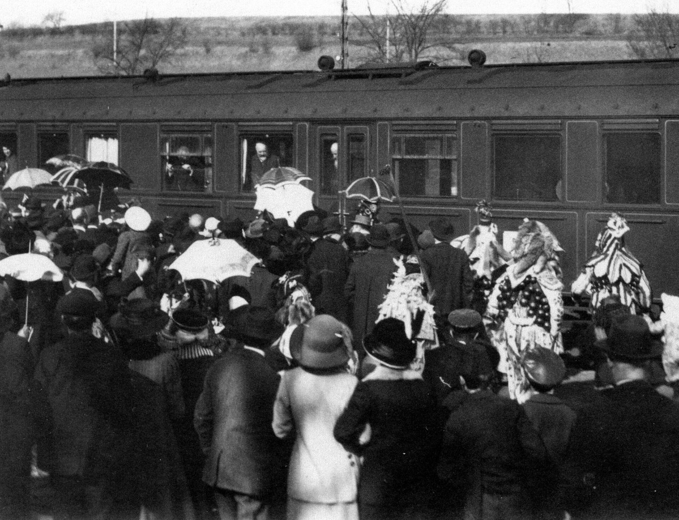 Rottweil 1914 König Wilhelm Fasnet