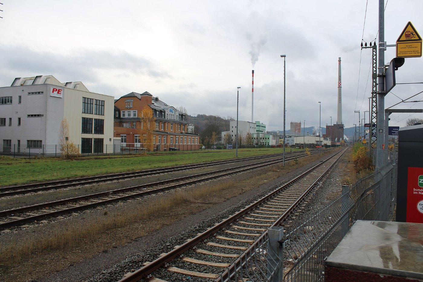 Bf Rudolstadt Schwarza, Nebengleise