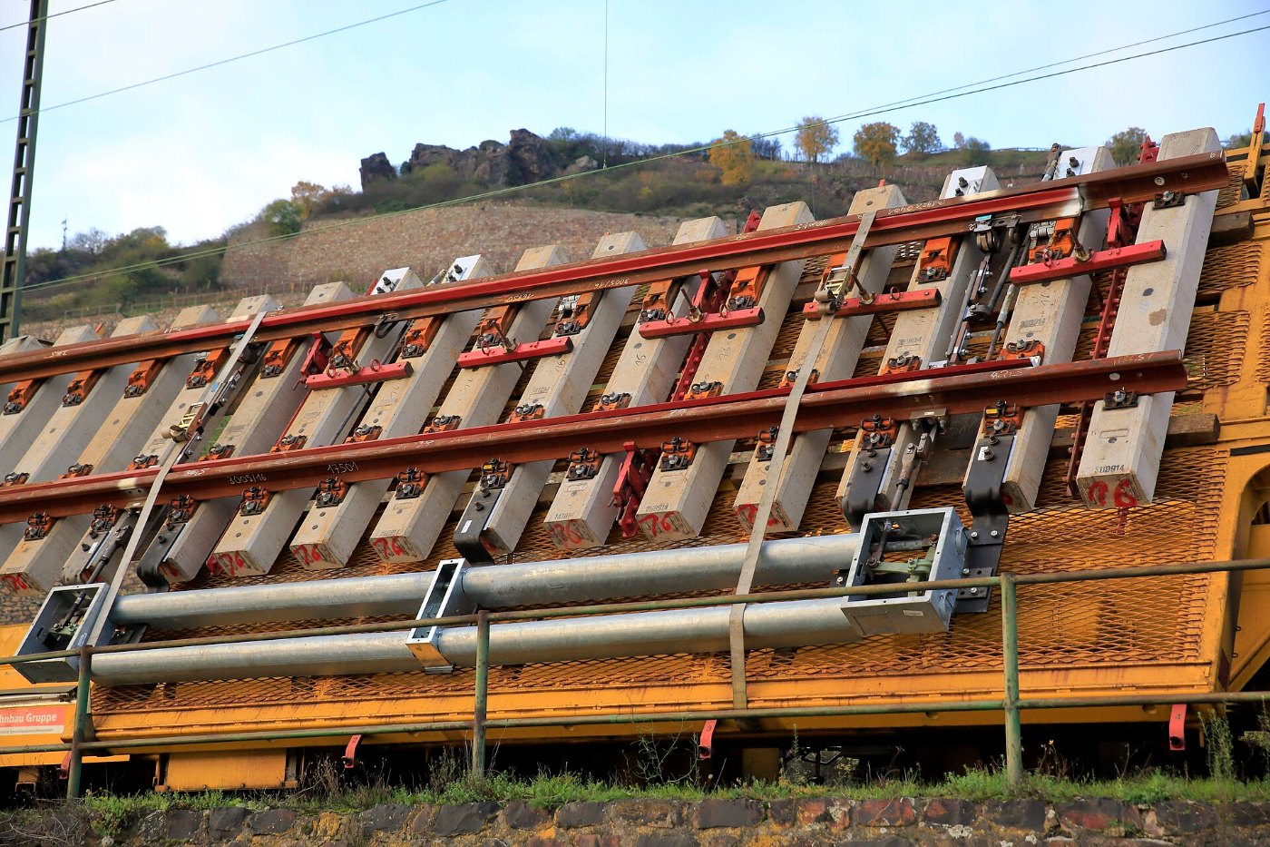 J21 633 Bf Rüdesheim, Weichentransport
