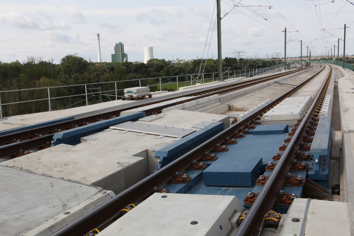 Viadukt der Saale-Elster-Talbrücke