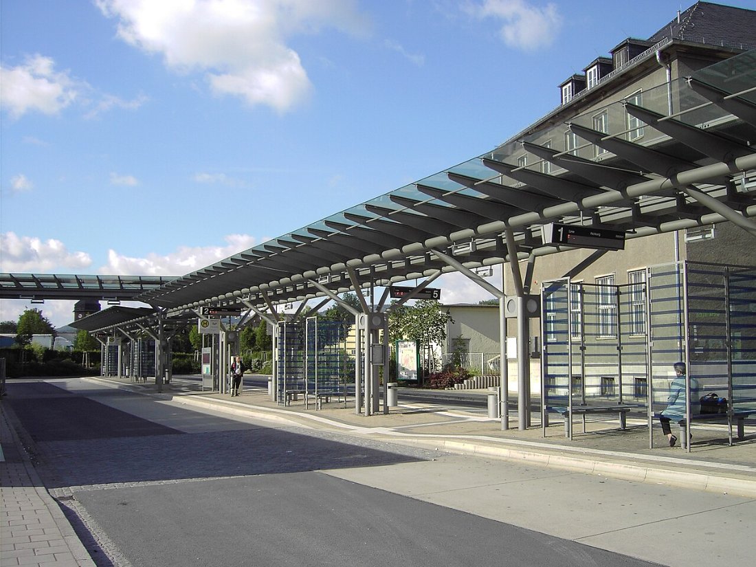 Bahnhof Saalfeld 1594