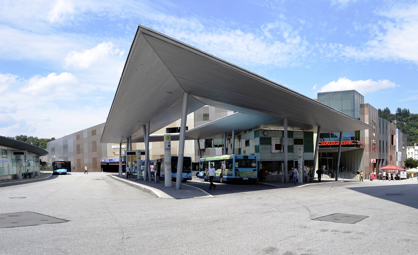 Zentraler Omnibusbahnhof in Passau