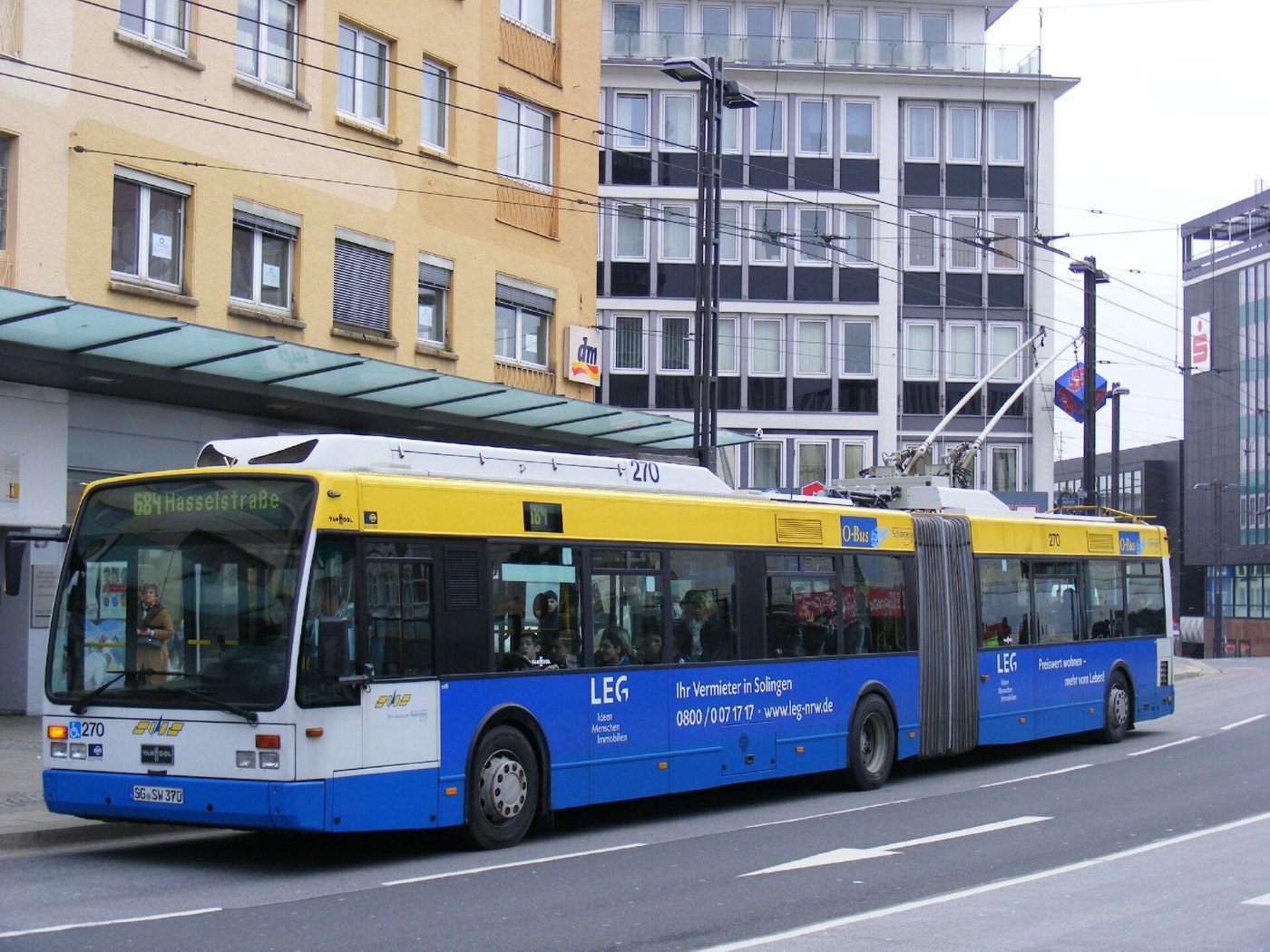 Solingen Obus nr 270, Linie 684 Flickr sludgegulper
