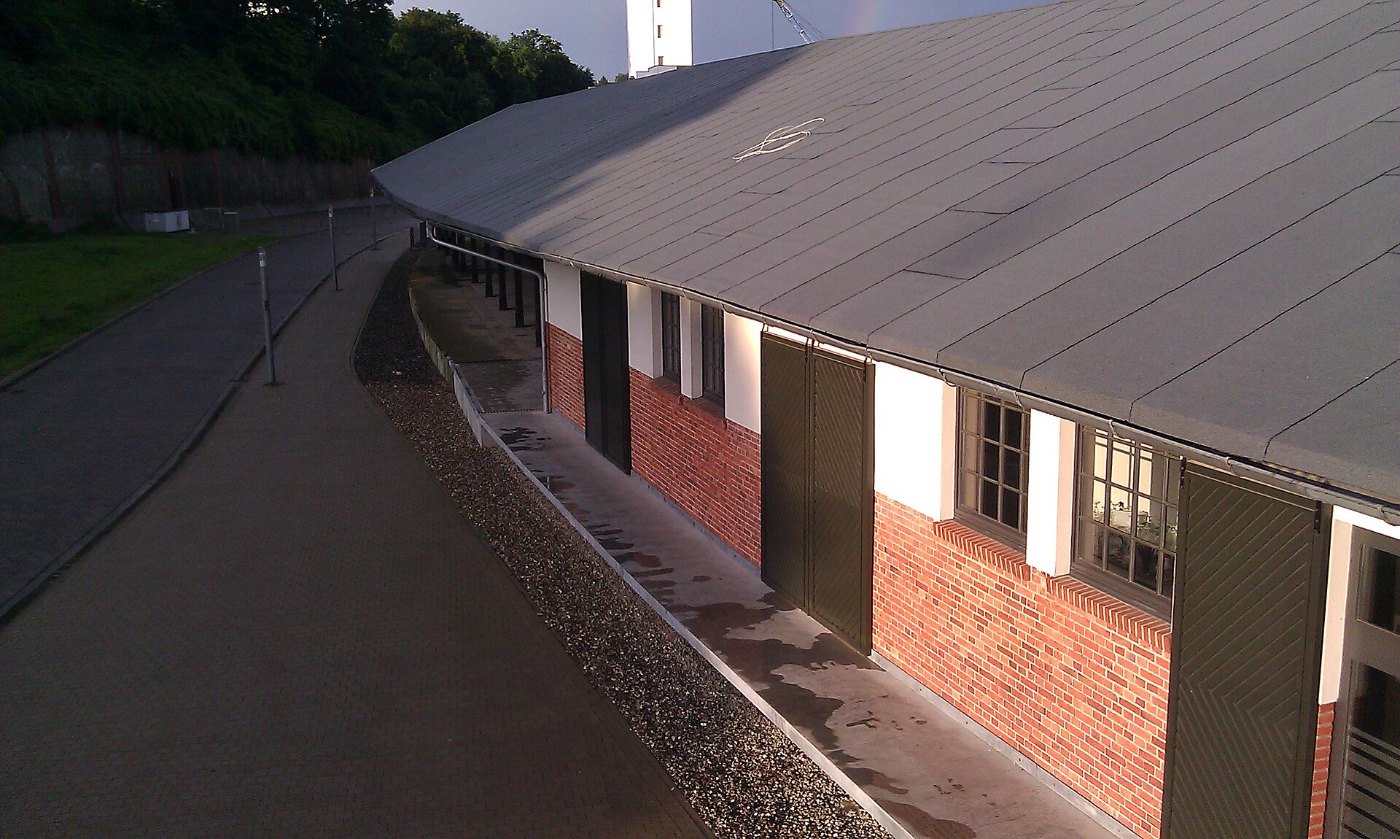 Sassnitz Stadthafen Bahnhof 2012 08