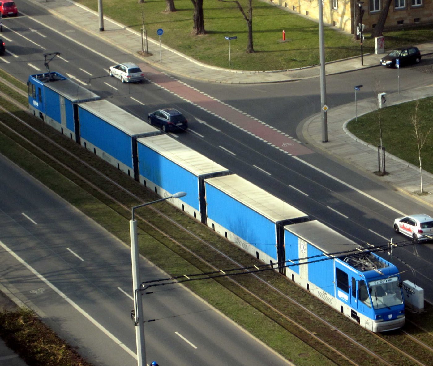Dresden Cargo Tram Volkswagen