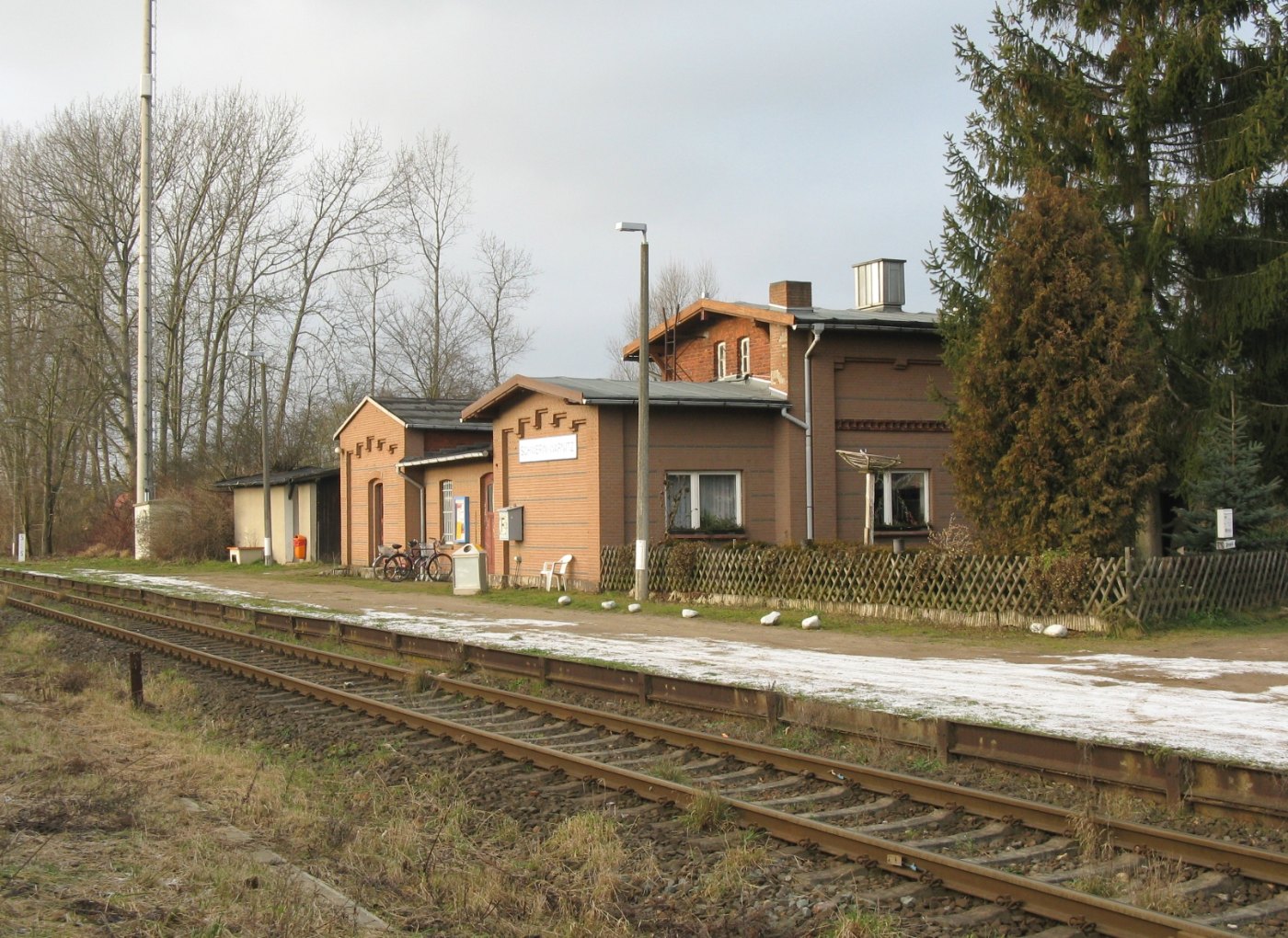 Schwerin Warnitz Haltepunkt