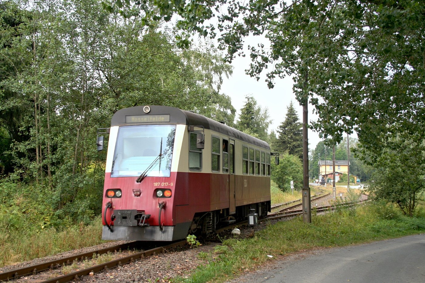 Hasselfelde mit 187 017 02.08.06 w