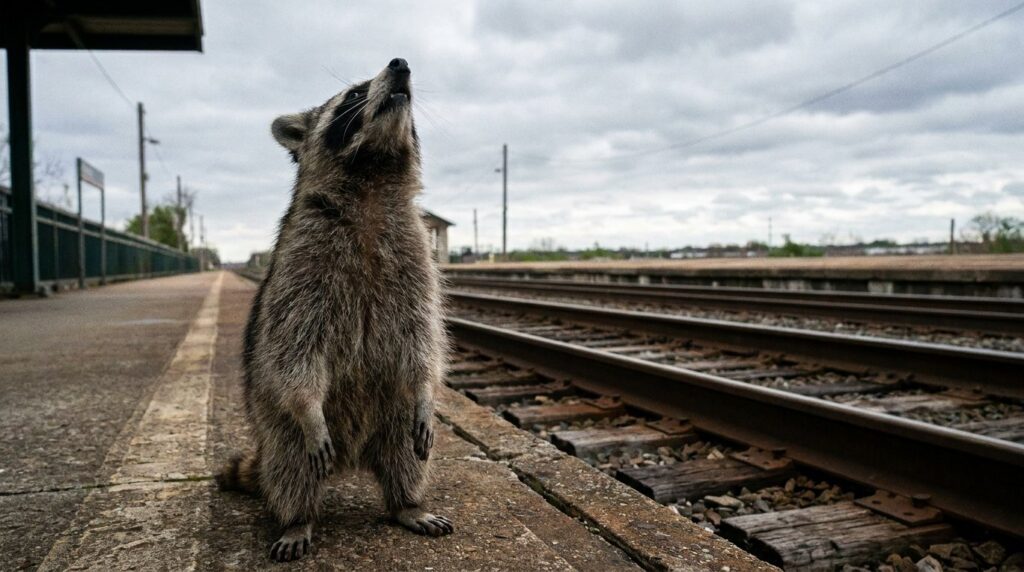 Bahn ist das sicherste Verkehrsmittel, wenn es steht