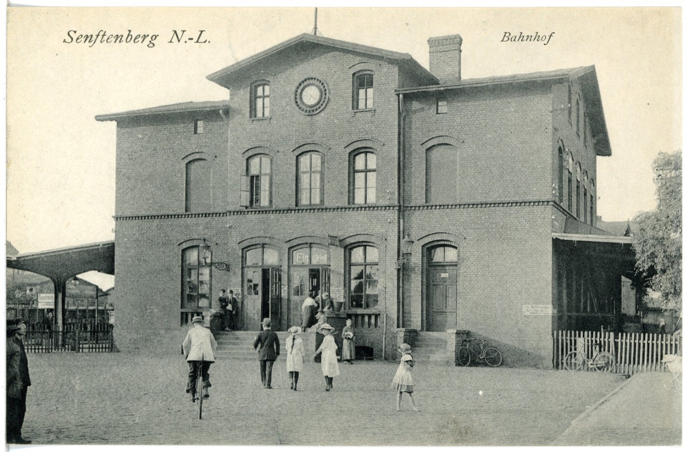 20826 Senftenberg 1918 Bahnhof Brück & Sohn Kunstverlag