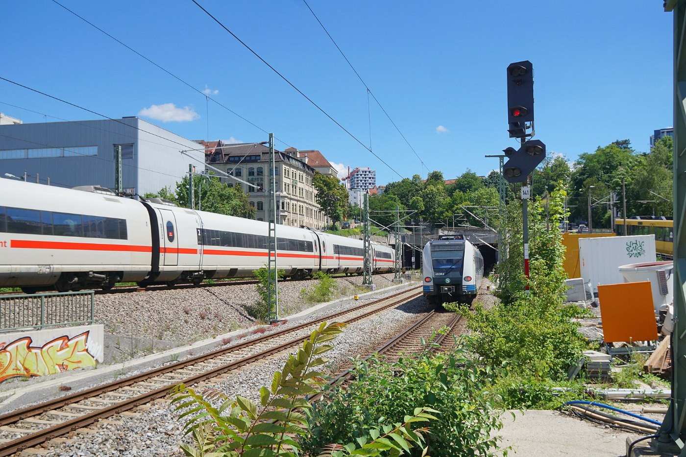 Bahnhof Stuttgart Feuerbach 18