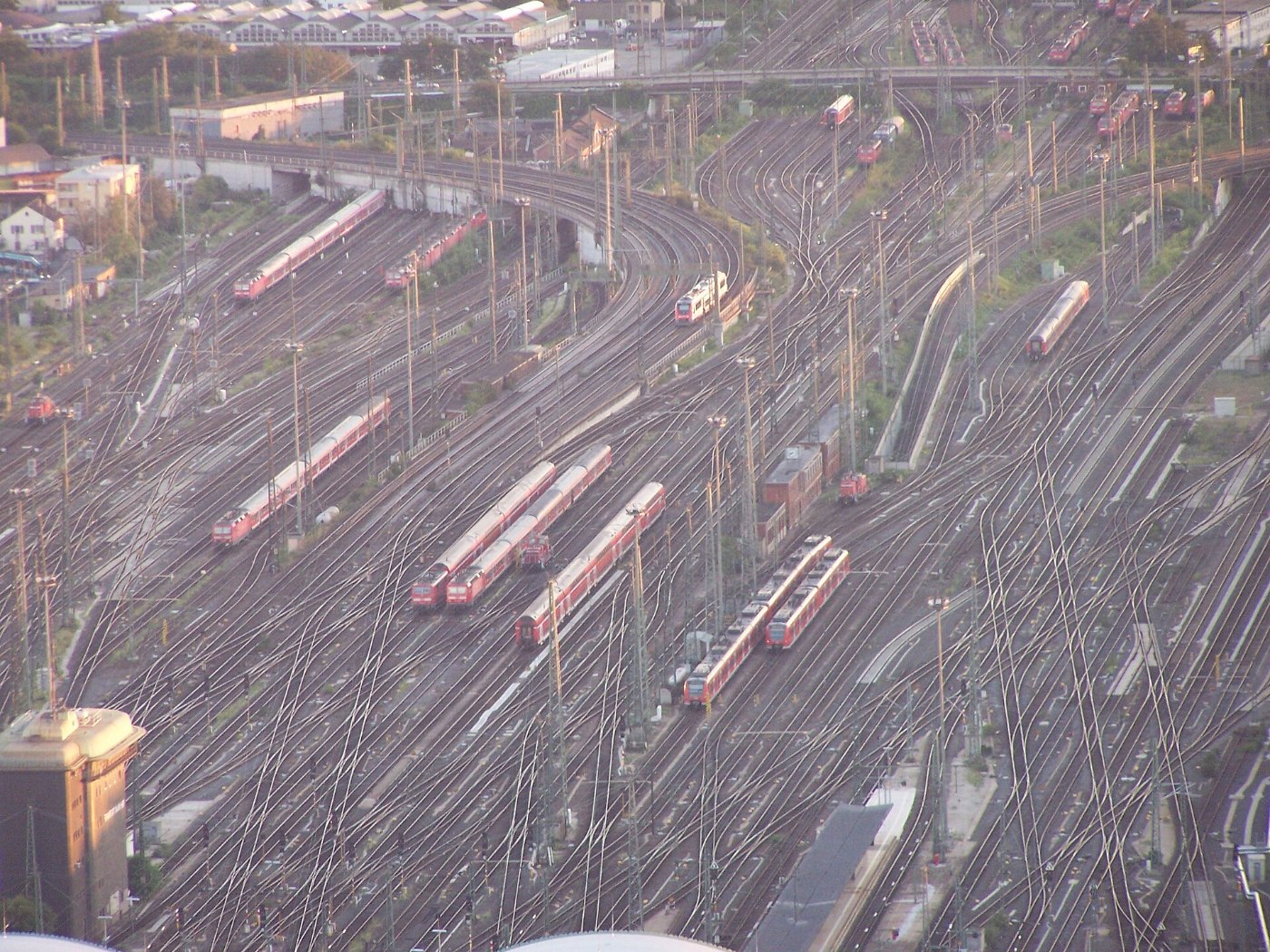 Frankfurt HBF Gleisvorfeld