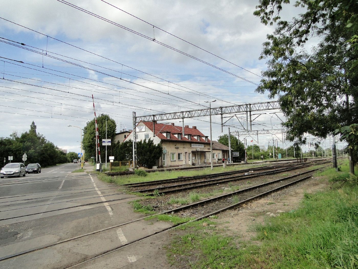 Szczecin Gumience stacja kolejowa