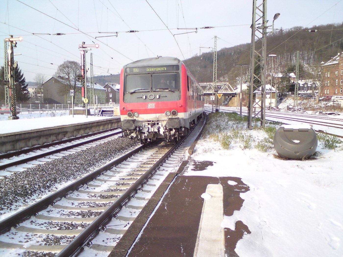 Regionalexpress nach Siegen in Dillenburg
