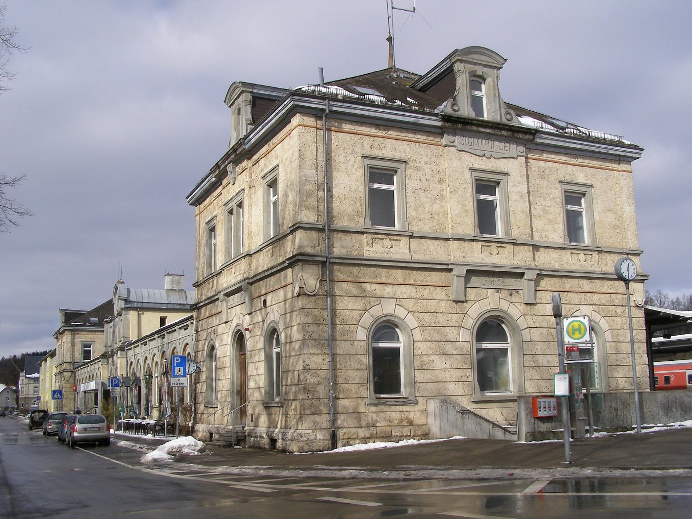 Sigmaringen dworzec 1