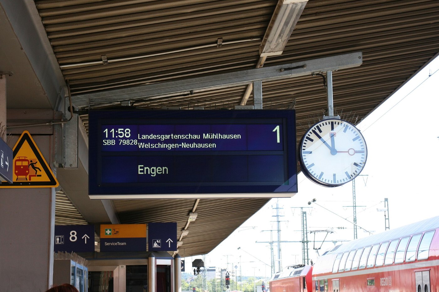 Singen Bahnhofstraße Bahnhof 04 ies