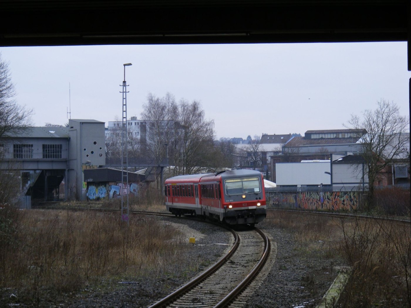 Diesel train, Class 628 Solingen Grünewald ()