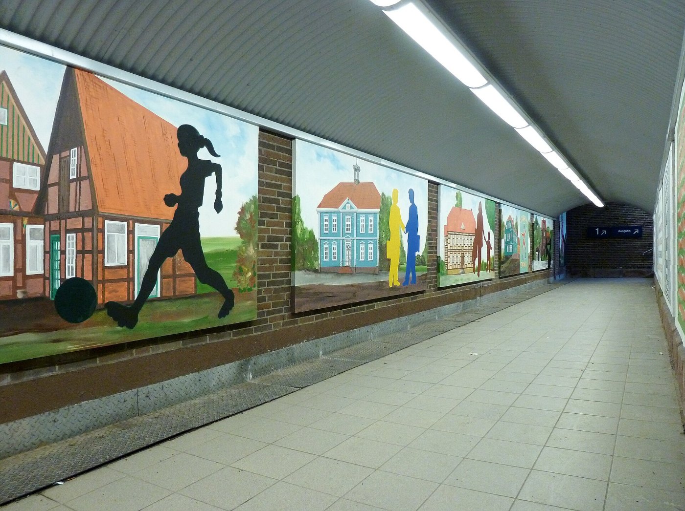 Bahnsteigtunnel Soltau