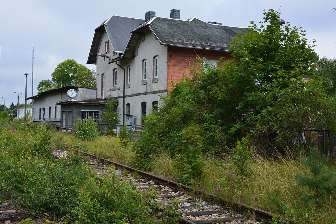 Sonneberg–Probstzella, Bahnhof Schmiedefeld 112