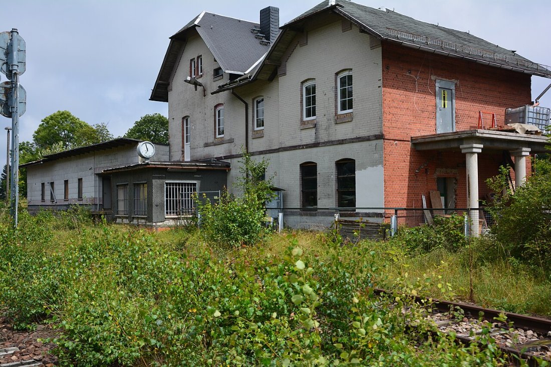 Sonneberg–Probstzella, Bahnhof Schmiedefeld 113