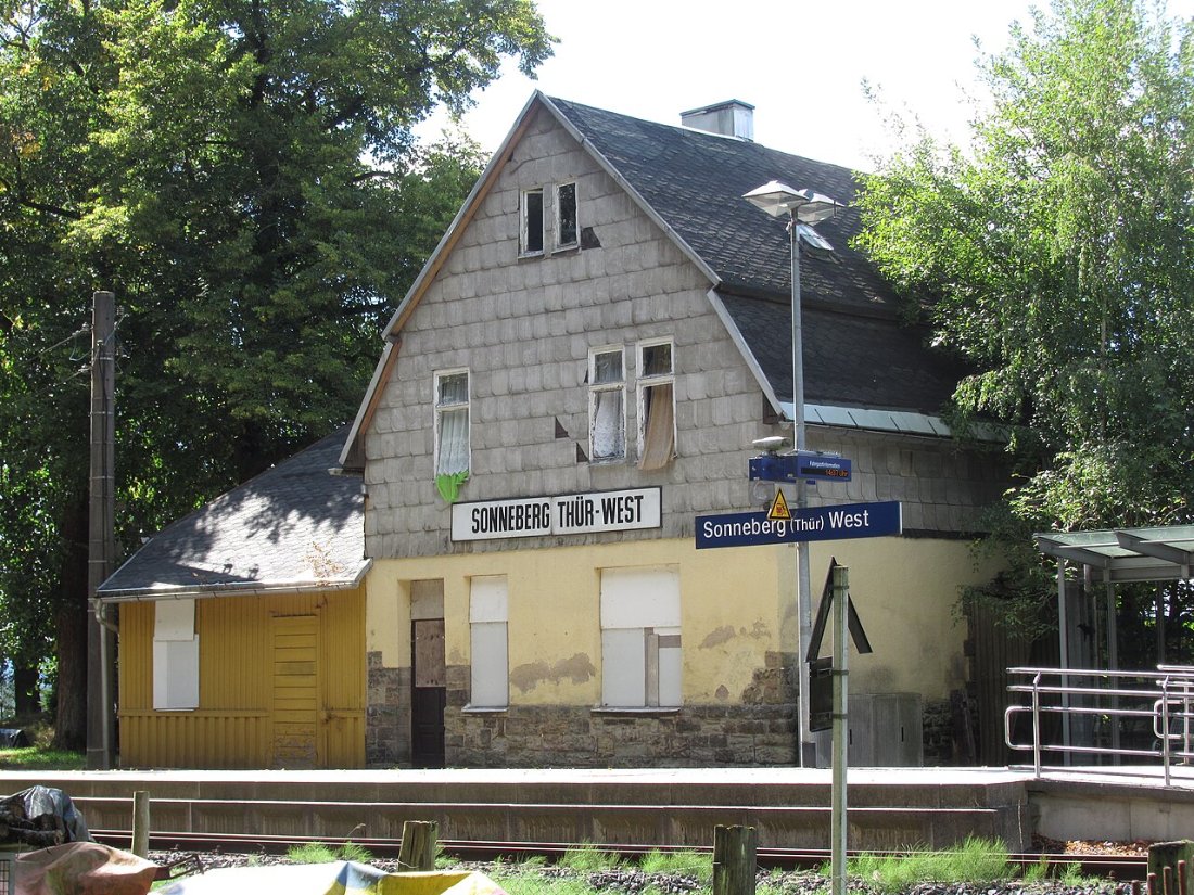 Bahnhof Sonneberg West 1