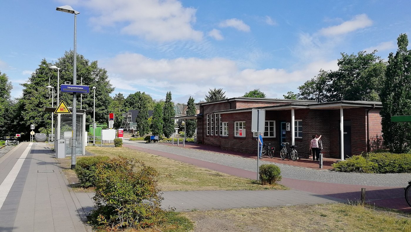 Bahnhof Bad St Peter Ording