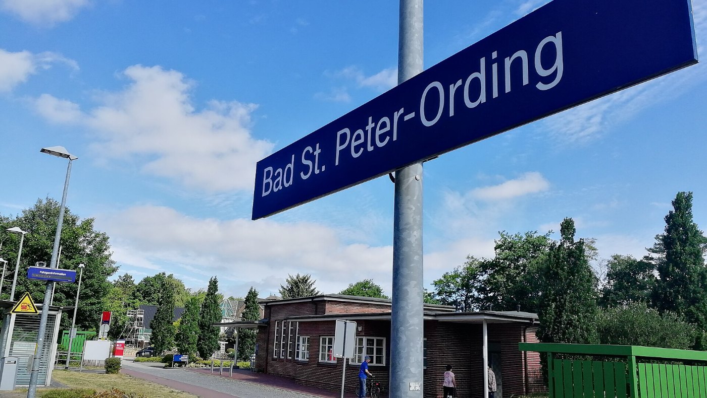 Bahnhof Bad St Peter Ording