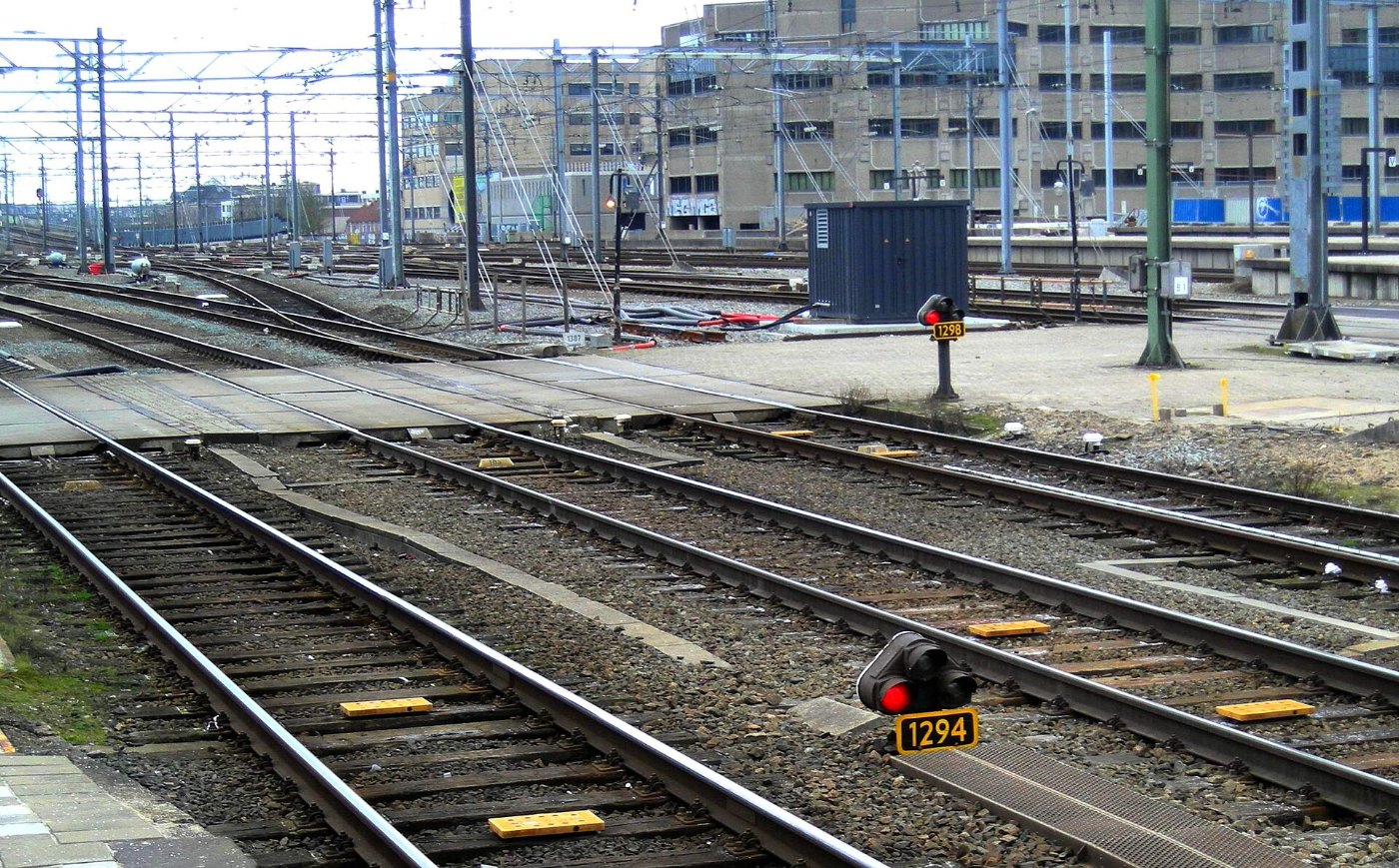 Eurobalises Utrecht CS noordzijde sporen 11 13