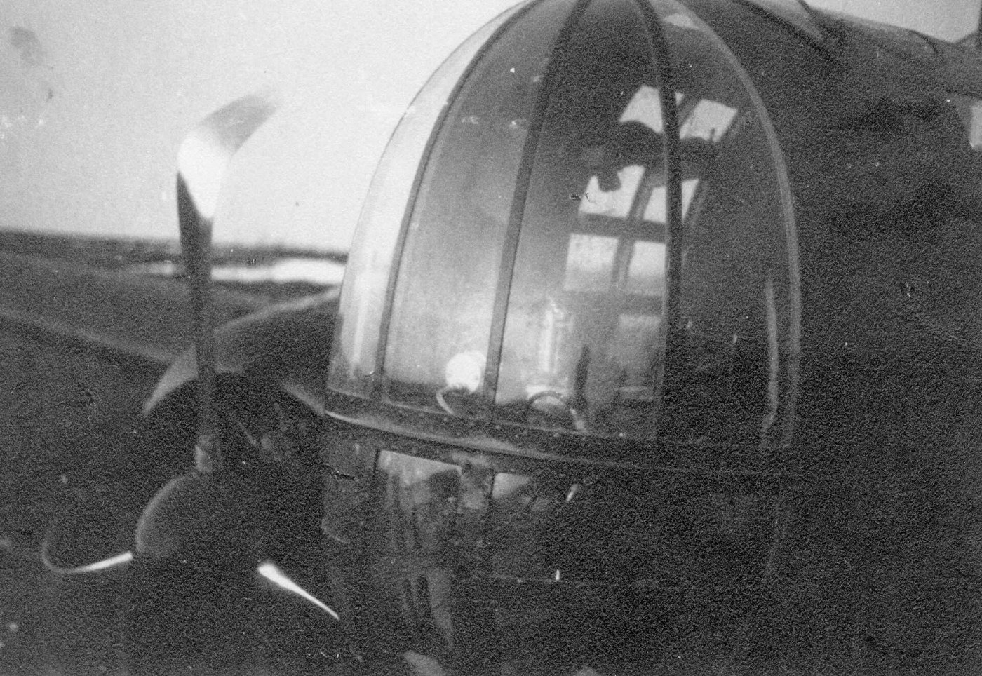 The navigator's cabin of the aircraft 'Moscow'