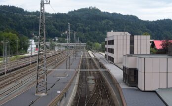 Bahnhof Kufstein Aufnahmegebäude oben