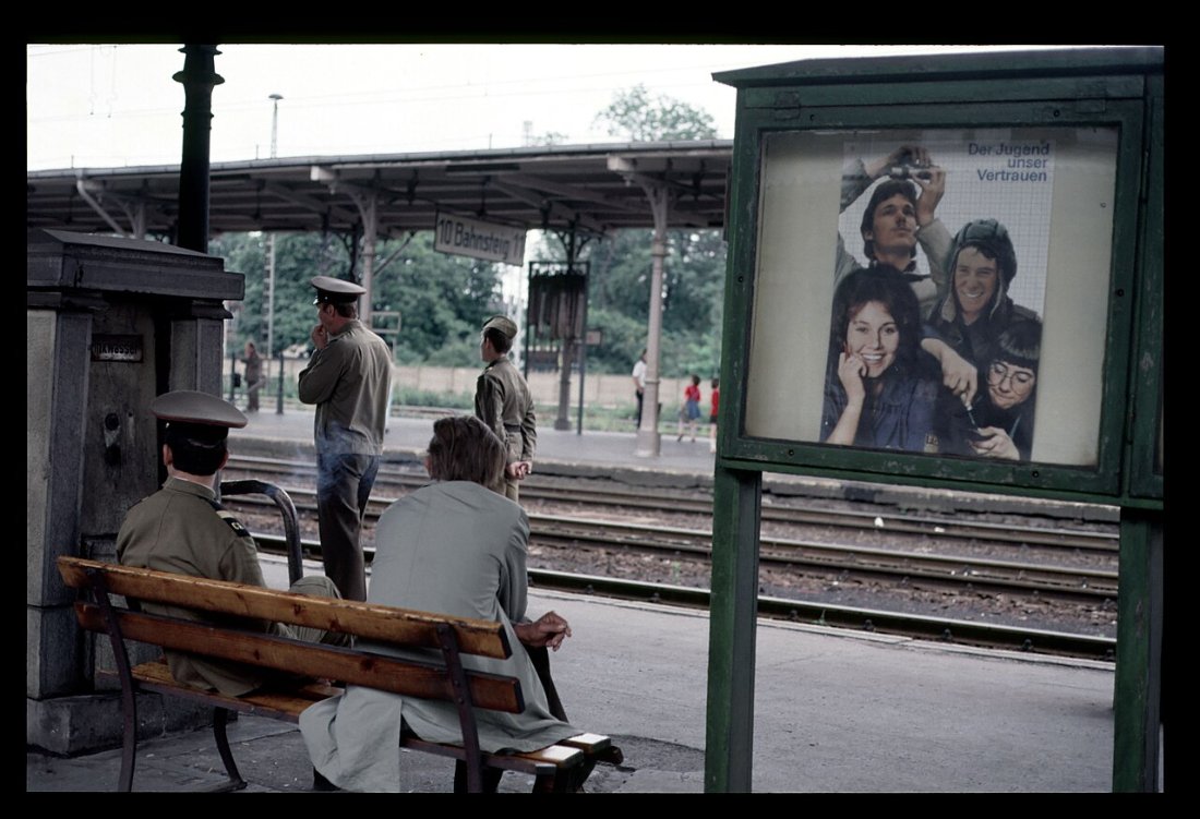DDR 1985 08. Bhf Stendal, DDR ()