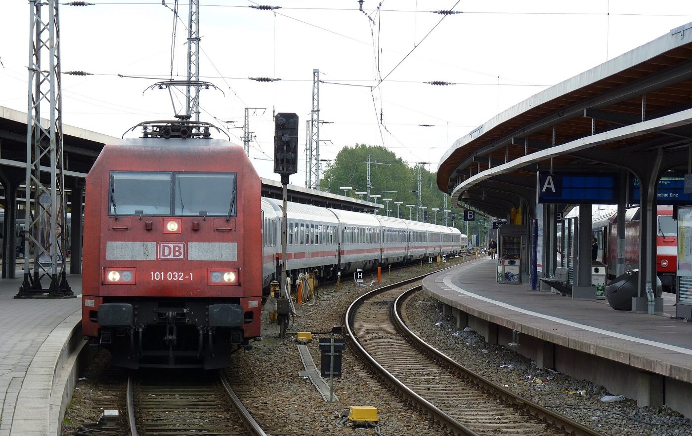 101 032 1 Stralsund Hauptbahnhof